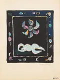Flowering Moon by Manfred Schwartz, Lithograph in Colors on Paper, sold Jul 2026