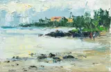 Untitled by George Allan, oil on canvas, sold May 2025