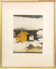 Untitled by Tuvia Beeri, Etching and Aquatint in Colors, sold Sep 2026