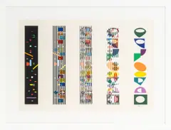 Time Change by Yaacov Agam, 1980, Screenprint in Colors, sold Jul 2026