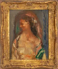 The Circus Lady by Jon Corbino, Oil on Canvas Panel, sold Jul 2026