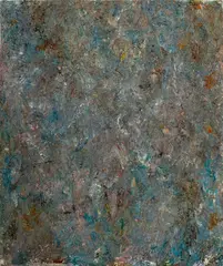 Abstract Composition by Andy Miller, Oil on Canvas, sold Jul 2026