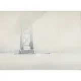 Golden Gate Bridge with Sailboats by Marlon Malcom, 1976, watercolor, sold Jun 2025