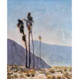 Palm Canyon by Henry Goode, oil on canvas, sold Jun 2025