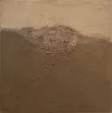 Untitled by Louis Siegriest, mixed media on board, sold Jun 2025