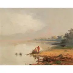 Cooper (American by Astley David Middleton, 1916, oil on canvas, sold Jun 2025