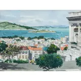 Untitled by James March Phillips, watercolor, sold Jun 2025