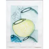 Four Vertical Baskets," 1999/2000 by Dale Chihuly, drypoint etching in colors, sold Jun 2025