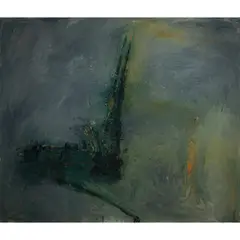 Green by Tom Lieber, 1983, acrylic on canvas, sold Jun 2025