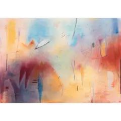 Kin Nah Zin II #226 by Emmi Whitehorse, 1982, mixed media on paper, sold Jun 2025