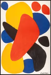 Boomerang by Alexander Calder, 1974, Lithograph in Colors on Arches Paper, sold Aug 2026