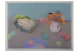 Untitled by Bernard Myers, pastel on paper, offered Nov 2021