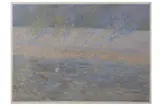 Untitled by Bernard Myers, oil on paper, offered Nov 2021