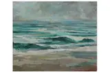 Untitled by Bernard Myers, oil on board, offered Nov 2021