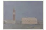 Untitled by Bernard Myers, oil on paper, offered Nov 2021