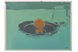 Untitled by Bernard Myers, oil on paper, offered Nov 2021