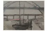 Untitled by Bernard Myers, oil on paper, offered Nov 2021