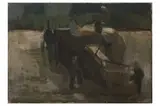 Untitled by Bernard Myers, oil on canvas, offered Nov 2021