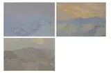 Untitled by Bernard Myers, oil on paper, offered Nov 2021