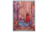 Untitled by Bernard Myers, pastel on paper, offered Nov 2021