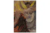 Untitled by Malgorzata Lada-Maciagowa, 1933, pastel, offered Nov 2021