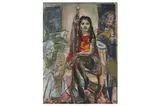 Untitled by Marie-Louise von Motesiczky, oil on canvas, offered Nov 2021