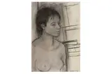 Untitled by William Utermohlen, charcoal, offered Nov 2021