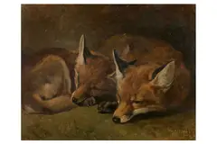 Untitled by John Emms, oil on canvas, offered Nov 2021