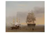 Untitled by James Wilson Carmichael, oil on panel, offered Nov 2021