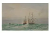 Untitled by William Lionel Wyllie, watercolour, offered Nov 2021