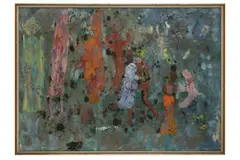 Untitled by Clifford Wright, watercolour, offered Nov 2021