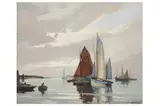 Untitled by Henri Alphonse Barnoin, gouache, offered Nov 2021