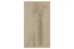 Untitled by John Gilroy, pencil, offered Nov 2021