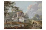 Untitled by John Laporte, gouache, offered Nov 2021