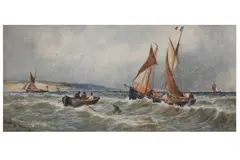 Untitled by Thomas Bush Hardy, watercolour, offered Nov 2021