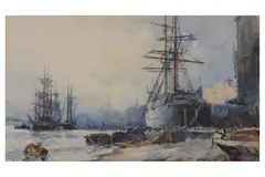 Untitled by Charles Dixon, watercolour, offered Nov 2021
