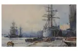 Untitled by Charles Dixon, watercolour, offered Nov 2021