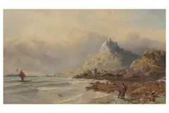 Untitled by John Mogford, watercolour and bodycolour, offered Nov 2021