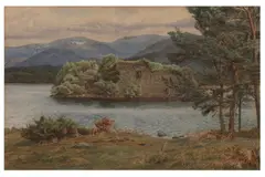 Untitled by Edith Martineau, watercolour, offered Nov 2021