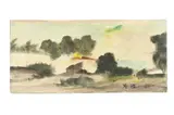 Untitled by Wang Jangeng, oil on canvas, offered Nov 2021