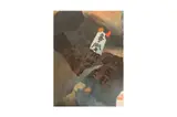 Untitled by Qu Leilei, Collage, collage of ink and colour on paper, mounted Chinese painting, offered Nov 2021