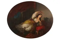 Untitled by Hermann Moritz Cossmann, Oil on panel, offered Nov 2021
