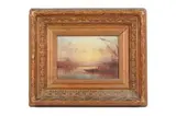 Untitled by Henri Duvieux, oil on panel, offered Nov 2021
