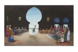 Untitled by Hans Hansen, watercolour and bodycolour, offered Nov 2021