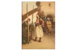Untitled by Louis Tesson, watercolour, offered Nov 2021