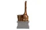 Untitled by David Shrigley, oil, offered Nov 2021