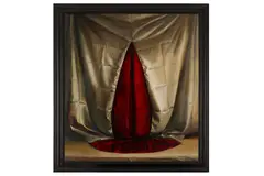 Untitled by David Moore, oil on canvas, offered Nov 2021