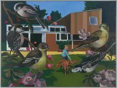Untitled by Daniel Coombs, oil on canvas, offered Nov 2021