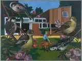 Untitled by Daniel Coombs, oil on canvas, offered Nov 2021