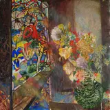 Untitled by Paula Wilson, oil, offered Nov 2021